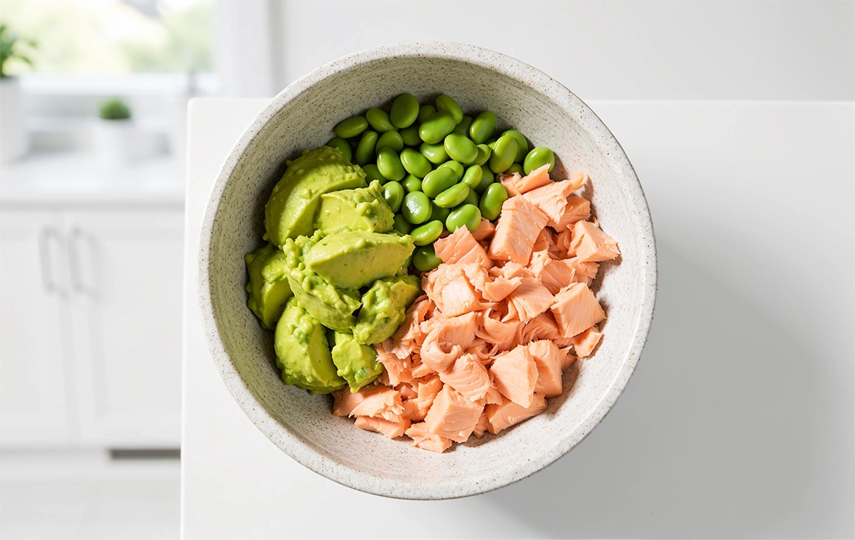 Frische Bowl Kreation
